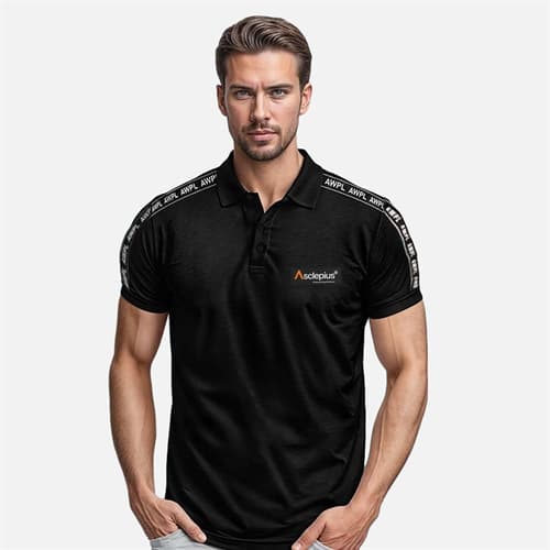 Asclepius T Shirt -Black (S), 1 piece packaging