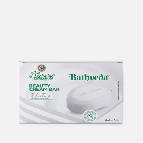 Bathveda Beauty Cream Bar, 375 g product packaging