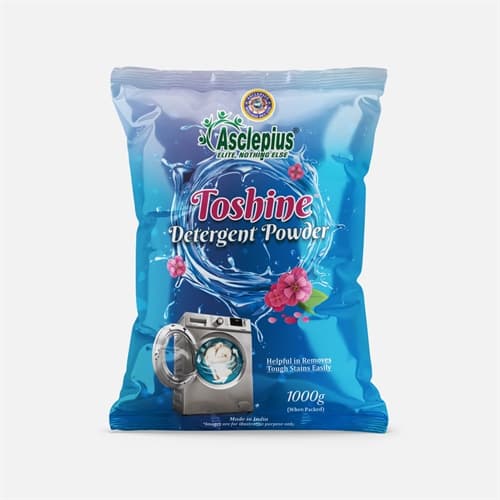 Toshine Detergent Powder, 1000 g product packaging