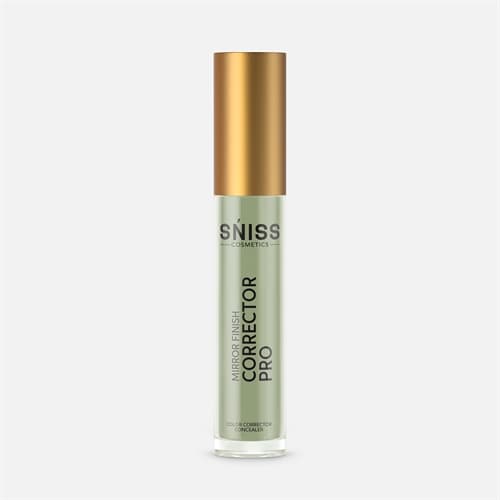 Mirror Finish Corrector Concealer Green, 4 ml packaging