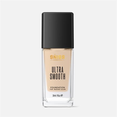 Ultra Smooth Foundation for Radiant Glow-creamy Vanilla, 30 ml product packaging
