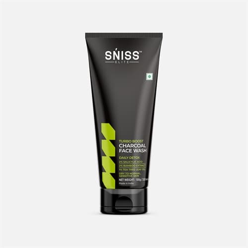 Charcoal Face Wash, 100 ml packaging