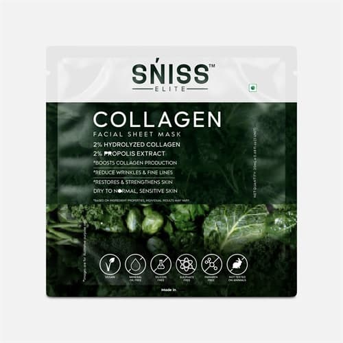 Collagen + Peptide Face Sheet, 20 ml product packaging