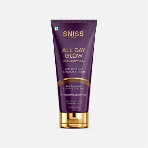 All Day Glow Cream for Women, 50 g product packaging