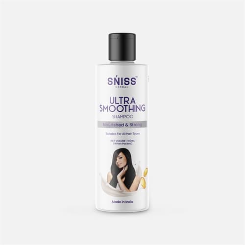 Ultra Smoothing Shampoo, 100 ml product packaging