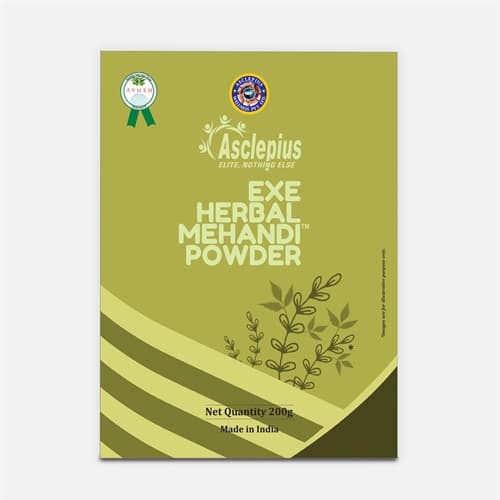 Exe Herbal Mehandi Powder, 200 g product packaging