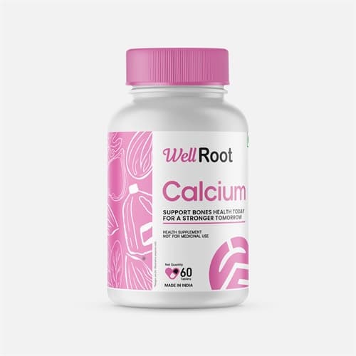 Calcium Tablet, pack of 60 product packaging