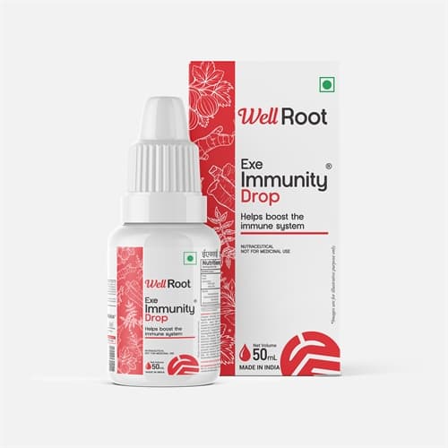 Exe Immunity Drop, 50 ml product packaging