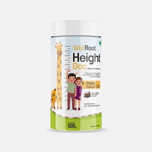 Heightdoc Powder, 500 g product packaging