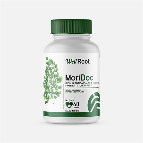 Moridoc Tablet, pack of 60 product packaging