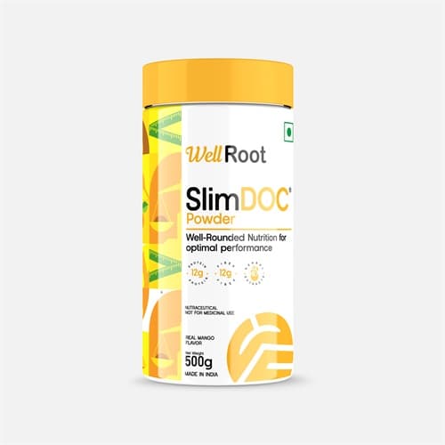 Slimdoc Powder-real Mango Flavor, 500 g product packaging