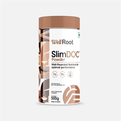 Slimdoc Powder Rich Choclate Flavor, 500 g product packaging