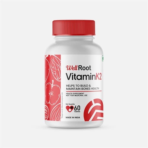 Vitamin K2 Tablet, pack of 60 product packaging