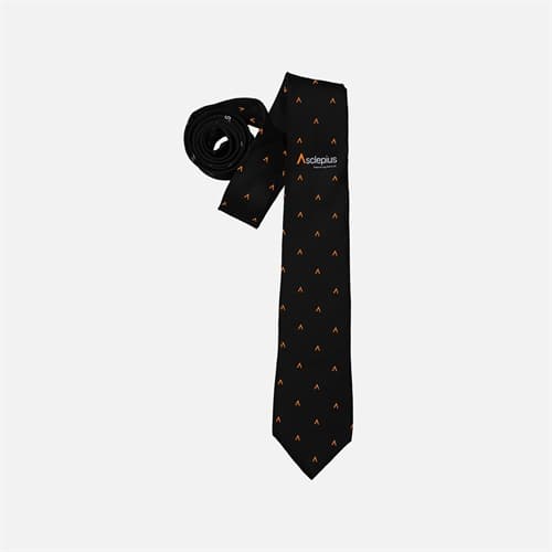 Asclepius Tie -Black, 1 piece product packaging