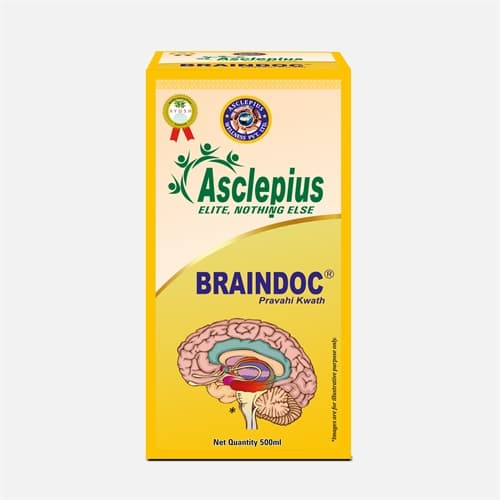 Braindoc Pravahi Kwath, 500 ml product packaging