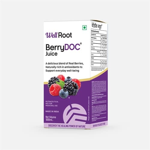 Berrydoc Juice, 1000 ml product packaging